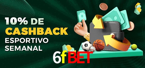 10% de bônus de cashback na 6fbet